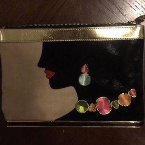 Charlotte Olympia clutch.Never worn/mint condition